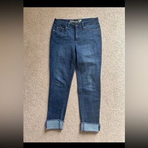 Seven7 Women's Dark Blue Skinny Jeans